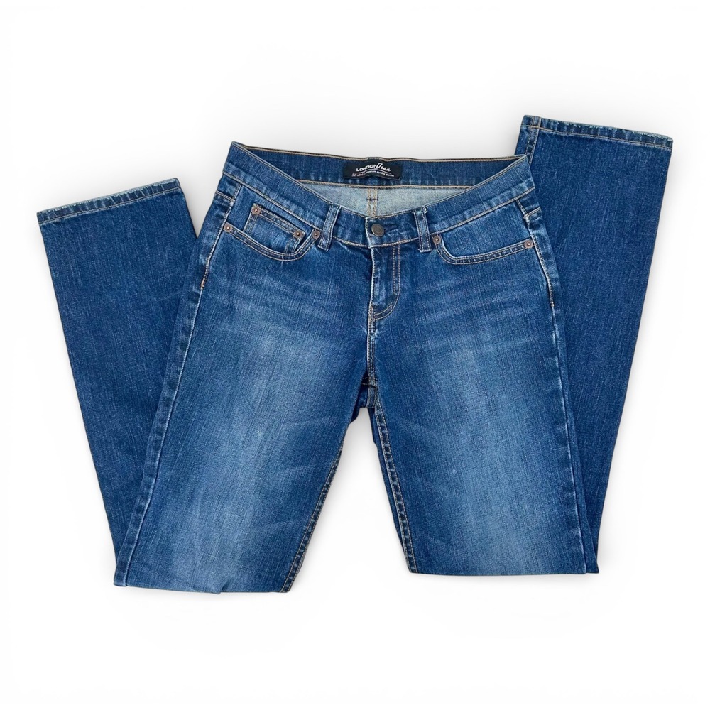Vintage Victoria's Secret London Jeans Straight Leg Denim Women's Size 4 Y2K